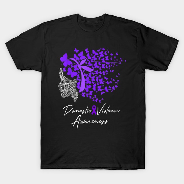 Domestic Violence Awareness T-Shirt by sevalyilmazardal